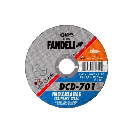 DISCO CORTE FANDELI HP 4 1/2 X 3/64