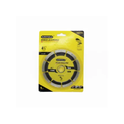 DISCO DIAMANTADO 41/2 SEGMENTADO EUROTOOLS