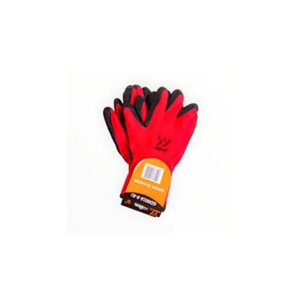 GUANTE TELA+GOMA ROJO 9 FERRAWYY