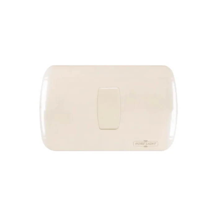 INTERRUPTOR SIMPLE SOBREPONER HOME LIGTH - Imagen 1