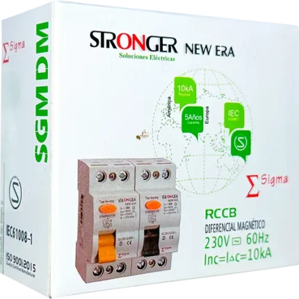 INT RESIDUAL DIFERENCIAL 2X25A 30MA NEW ERA STRONGER