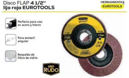 DISCO FLAP GRANO 80 EUROTOOLS