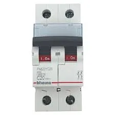 LLAVE TERMOMAGNETICA TICINO 20