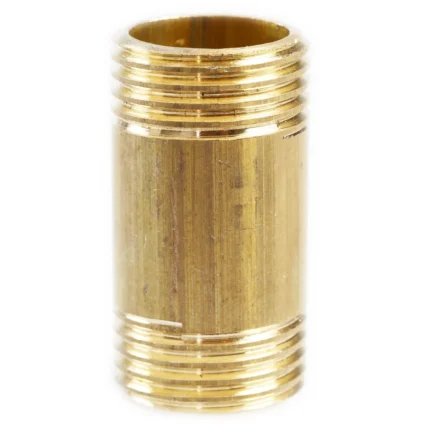 NIPLE DE BRONCE 1/2 X 1-1/2 VALMAX