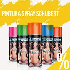 PINTURA SPRAY NEGRO BRILLANTE SCHUBERT